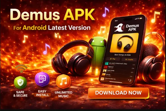 Infographic for Demus APK  for Andriod
