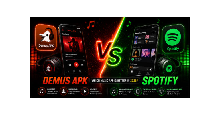 Demus APK vs Spotify – Which Music App is Better in 2026?