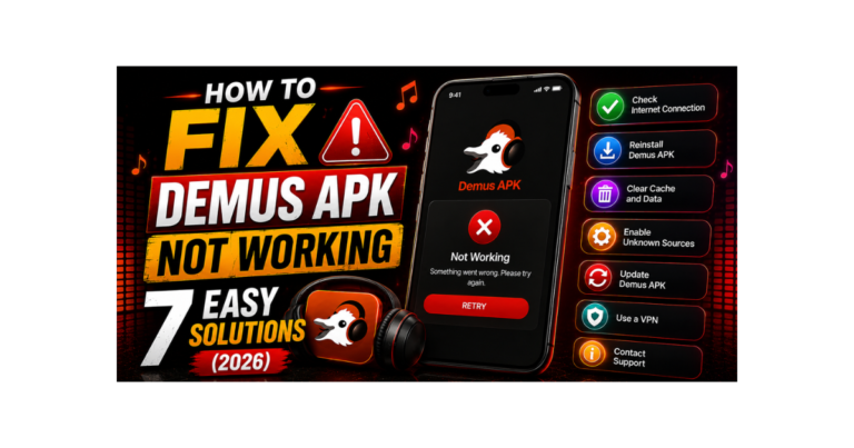 How to Fix Demus APK Not Working – 7 Easy Solutions (2026)