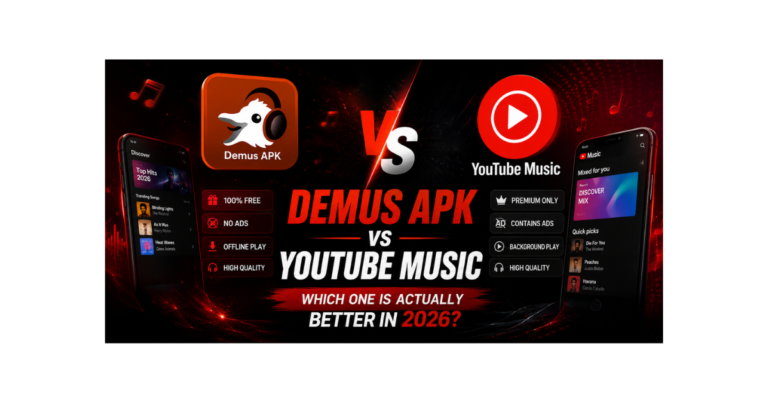 Demus APK vs YouTube Music: Which One Is Actually Better in 2026?